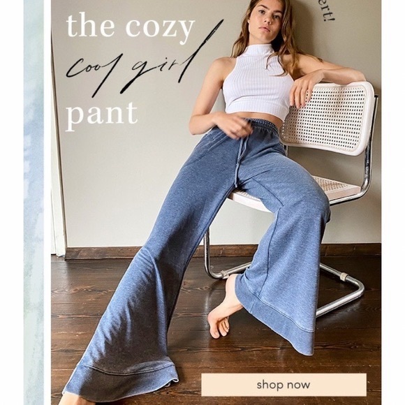 Free People Pants & Jumpsuits Free People Cozy Lounge Pants Poshmark